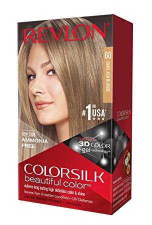 Revlon Colorsilk Haircolor, Dark Ash Blonde, 10 Ounces (Pack of 3)