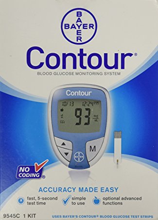 Bayer Contour Blood Glucose Meter Only Supplies Sold Separately