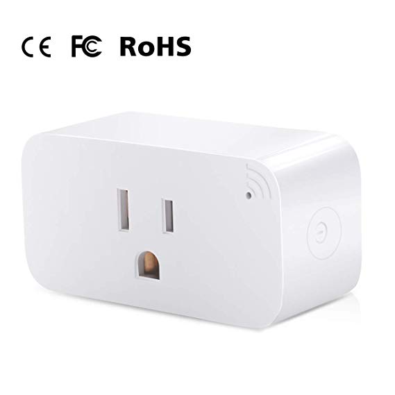 Smart Plug Voice Control,B-right,Offline Voice Switch Smart Socket On/Off Switch No App No WIFI Required Smart Switch Outlet Smart Life
