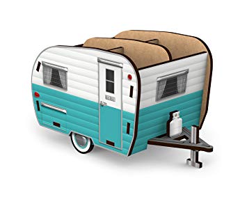 Fred Happy Camper - Vintage Camper Pencil Holder