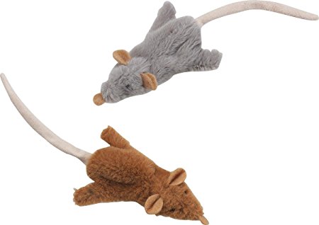 Ethical Skinneeez Mouse Cat Toy, Assorted