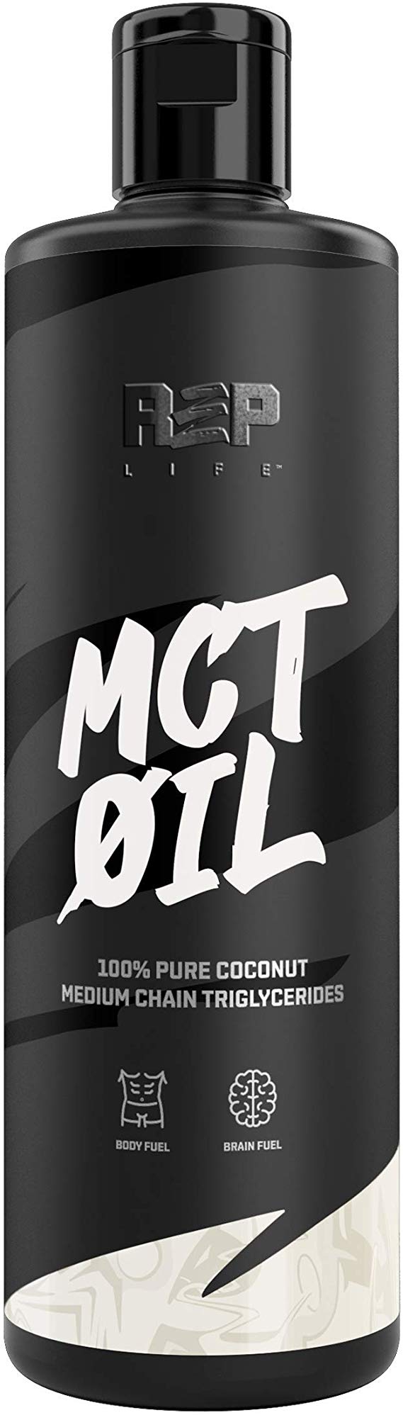 R3P Life | MCT Oil | Coconut-Based 100% Pure C8 and C10 MCTs, Weight Loss Supplement | Keto, Paleo, Non-GMO (16fl. oz)
