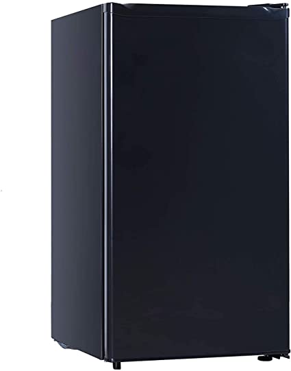 RFR320-B-Black-COM RFR321 Mini Refrigerator, 3.2 Cu Ft Fridge, Black, CU.FT