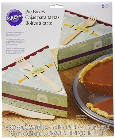 Wilton Pie Slice Gift Box, 6-Count