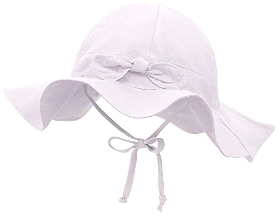 SimpliKids UPF 50  UV Ray Sun Protection Wide Brim Baby Sun Hat