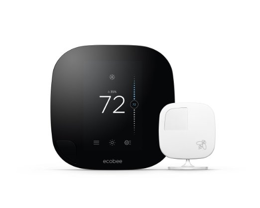 ecobee3 Smarter Wi-Fi Thermostat with Remote Sensor 2nd Generation