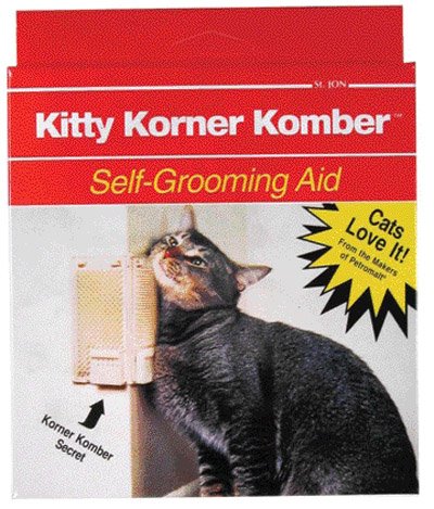 Sentry HC Groom'n Comb/with Catnip Pouch