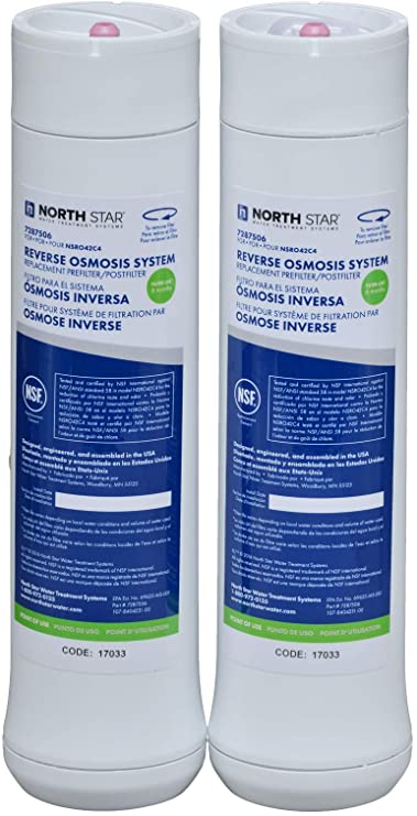 North Star 7287506 Water Filtration Northstar Conditioning Pre & Post Filter