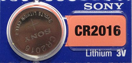 Sony Lithium Coin Battery CR2016 (Discontinued by Manufacturer)