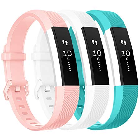 Vancle Replacement Bands with Metal Buckle for Fitbit Alta HR and Fitbit Alta