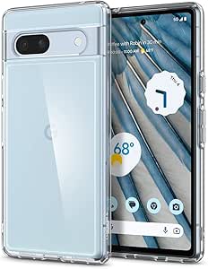 Spigen Ultra Hybrid Coque Compatible avec Pixel 7a - Transparent