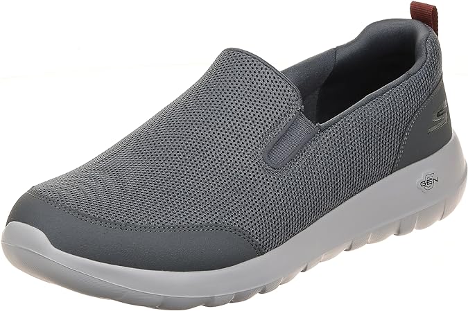 Skechers Mens Go Walk Max Clinched - Athletic Mesh Double Gore Slip on Walking Shoe Walking Shoe