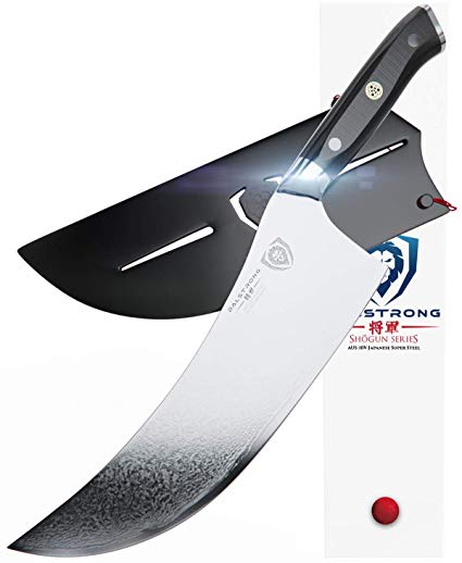 DALSTRONG - 9" Meat Cleaver Knife 'The Raptor' - Shogun Series - Japanese AUS-10V Super Steel - w/Sheath