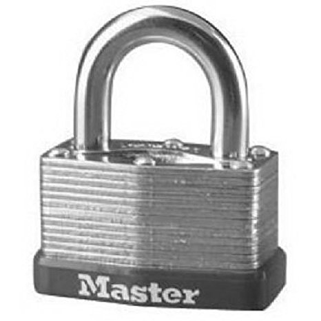 Master Lock 500D Wide Warded Padlock, 1-3/4-inch