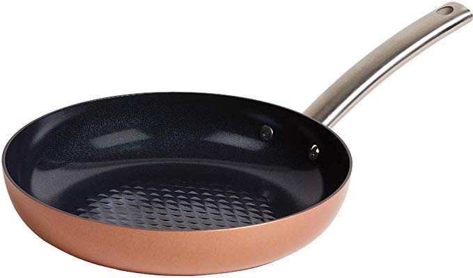Copper Chef 12-Inch Frying Pan Black Diamond with Non-Stick Coating, Induction Compatible Bottom, Large. by Charles Oakley.