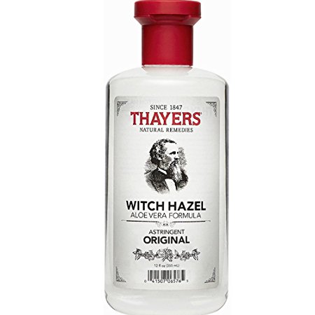 Thayers Witch Hazel with Aloe Vera, Original Astringent 12 oz ( Pack of 3)