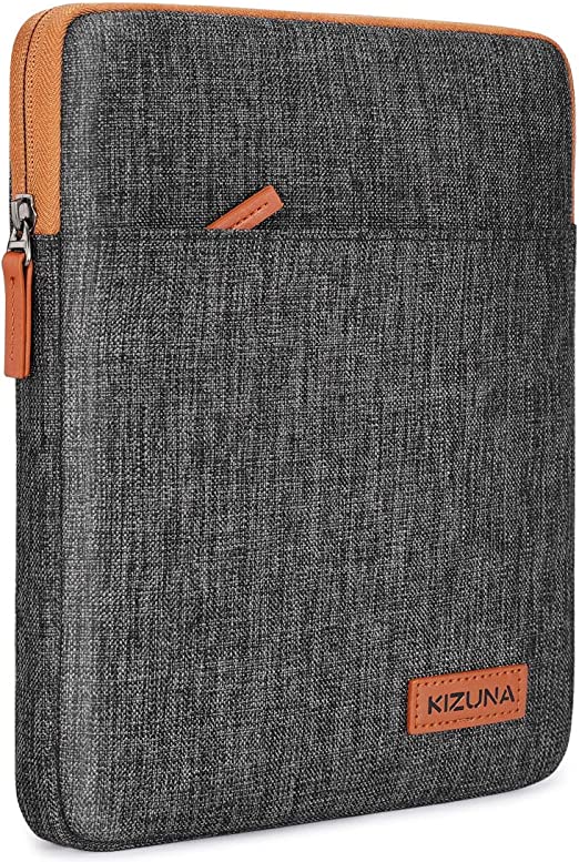 KIZUNA Tablet Sleeve Case 9.7-10.1 Inch Water Resistant Laptop Bag for 9.7" 10.5" 11" iPad Pro/10.5" iPad Air/10" Microsoft Surface Go/Huawei MediaPad M5 Pro/10.5" Samsung Galaxy Tab A|S4/Smart Tab P10/Acer -Brown
