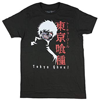 Bioworld Tokyo Ghoul Character Mens Black T-Shirt