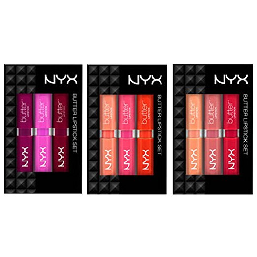 NYX Butter Lipstick, Set of 9