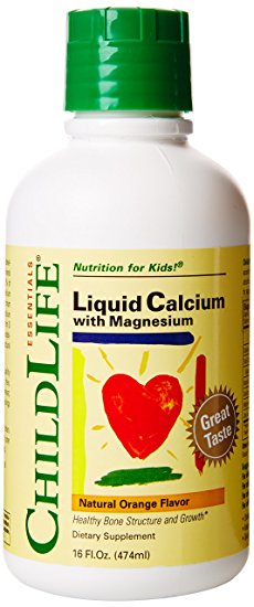 Child Life Essentials Liquid Calcium Magnesium, 16 Fl Oz