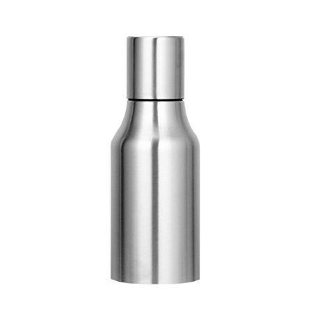 Oil & Vinegar Dispenser - WeHome Stainless Steel Olive Oil/Vinegar/Sauce Cruet,Essential Oil Bottle Edible Oil Container Pot,17 oz/500ML,Leak-proof with Pouring Spout