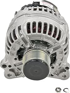 Bosch AL0189X Premium 100% Remanufactured Alternator - Compatible With Select Audi TT, TT Quattro; Volkswagen Beetle, Golf, Jetta, Passat, R32; 120 Amp