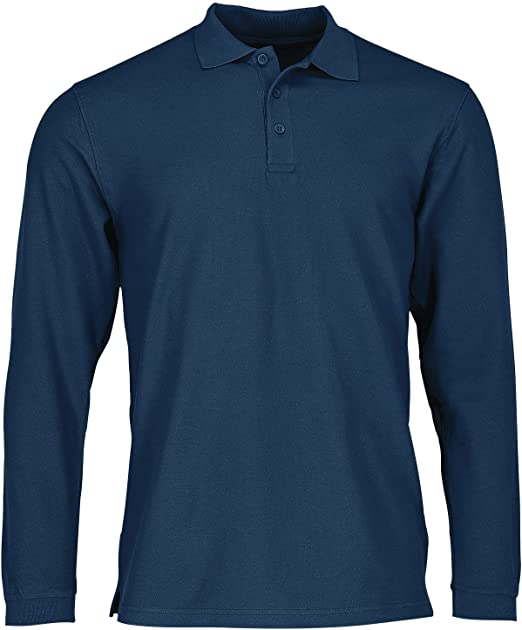 Fruit of the Loom Men's Premium Long Sleeve Polo Shirt