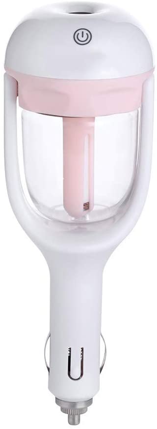 Pinzhi Mini Car Spary Air Purifier Humidifier Essential Oil Aroma Diffuser(Pink)