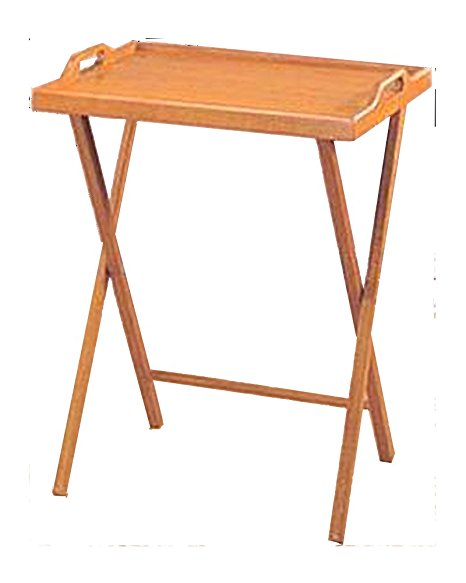 CCS 20x14.25x25-Inch Wooden Folding Table