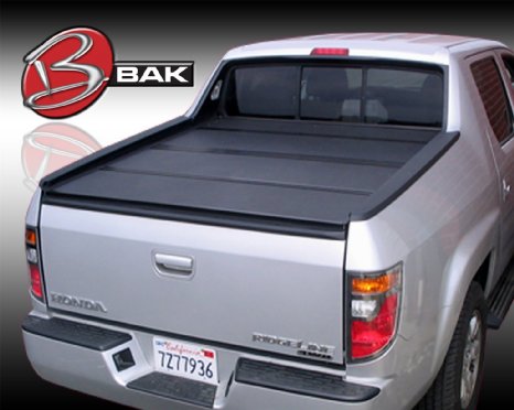 BAK Industries 72601 F1 BakFlip Tonneau Cover for Honda Ridgeline Crew Cab 585 Short Bed