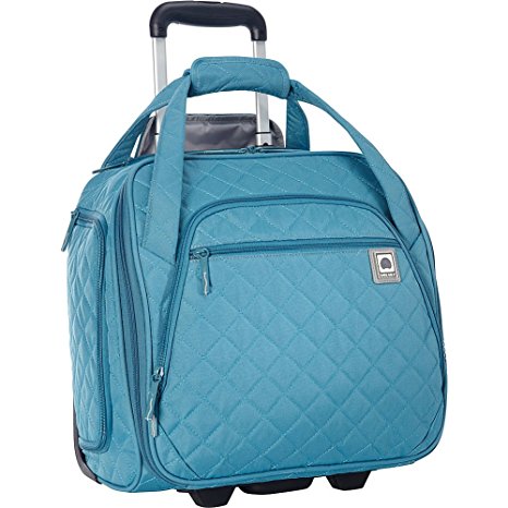 Delsey Quilted Rolling UnderSeat Tote- EXCLUSIVE