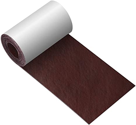 Leather Repair Tape 3X60 inch Patch Leather Adhesive for Sofas, Car Seats, Handbags, Jackets,First Aid Patch (Mulberry)