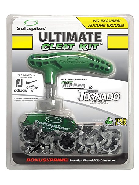 Softspikes Cyclone ICE Ultimate Golf Cleat Kit