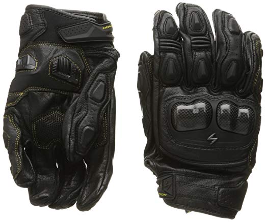 ScorpionExo SGS MKII Men's Short Cuff Sport Gloves (Black, Large)