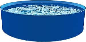 Blue Wave Cobalt Steel Wall Pool Package - 15-ft Round 48-in Deep