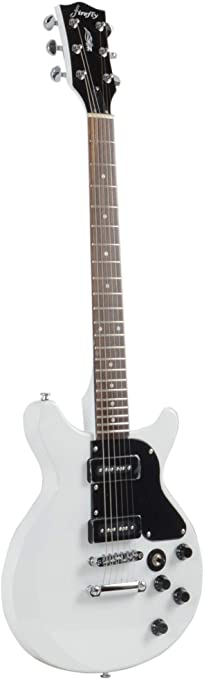 Firefly FFDCD Solid Body Electric Guitar （White)