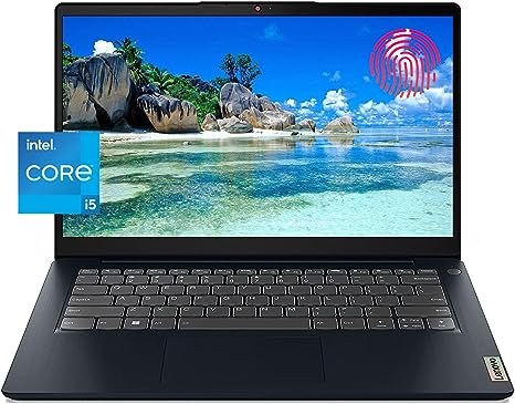 Lenovo IdeaPad 3 14" Business Laptop, 12th Gen Intel i5 10-Core Processor(Up to 4.4Ghz), 16GB RAM 1TB SSD, WiFi 6, 10Hr Battery Life, Card Reader, Fingerprint Reader, Backlit KB, Windows 11  Mousepad