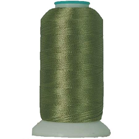 Polyester Machine Embroidery Thread By the Spool No. 181 - Palm Green - 1000M - 200 Colors Available