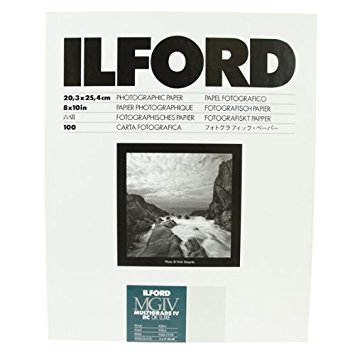 Ilford B&W Paper 8X10 Multigrade IV 100 Pack (Pearl)