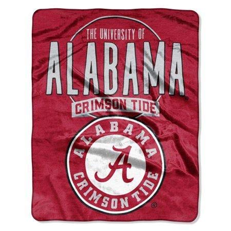 The Northwest Company NCAA Alabama Crimson Tide Frame Up - Silk Touch Throw Blanket, 55" x 70"