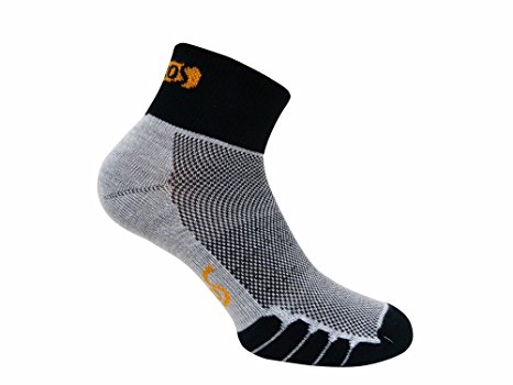 Eurosocks Cycling Socks, Embraces The Foot, Thick Cushion Feel, No Pinch Seamless Toe, Ventilation Knit- 4612