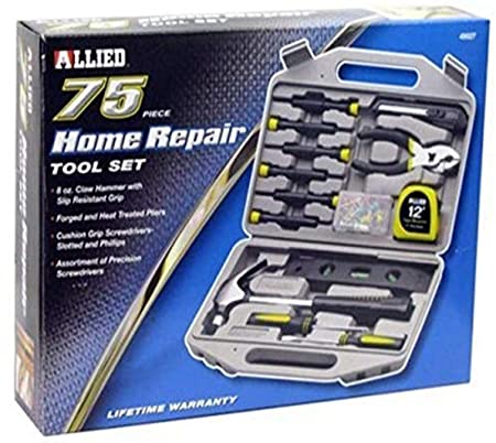 Allied Tools 49027 75-Piece Home Maintenance Tool Set