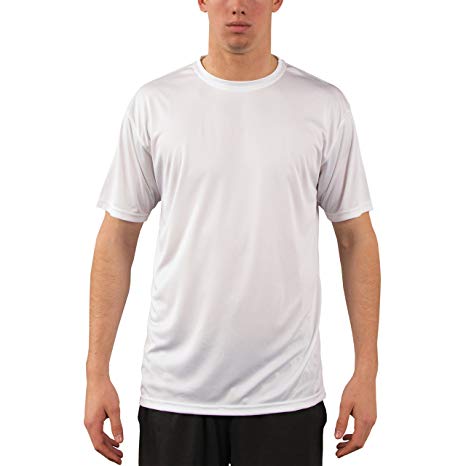 Vapor Apparel Men's UPF 50  UV Sun Protection Short Sleeve T-Shirt