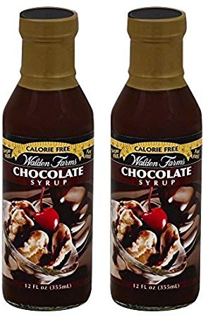 Walden Farms Chocolate Flavored Syrup 12 fl oz (2 Pack)