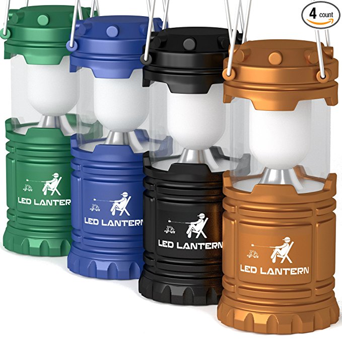 MalloMe LED Camping Lantern Flashlights Camping Gear Accessories Equipment - Great for Emergency, Tent Light, Backpacking