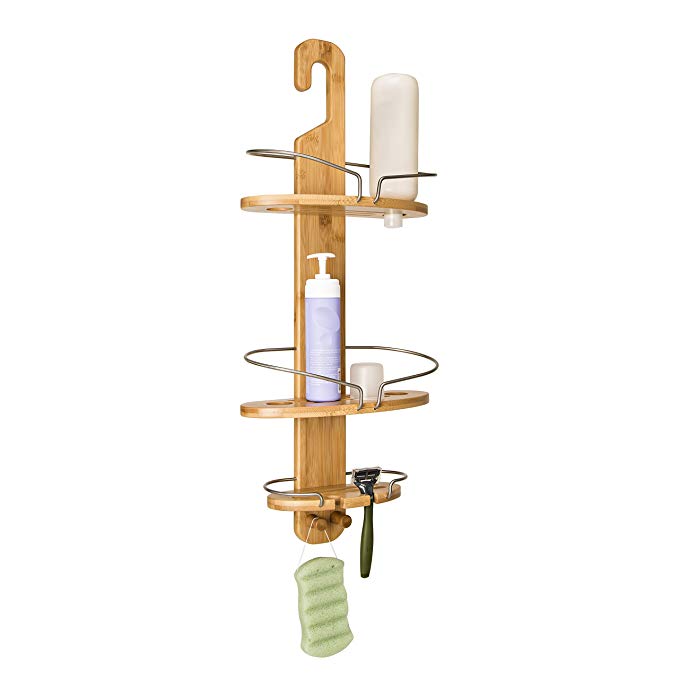 Honey-Can-Do BTH-06898 Bamboo Shower Caddy