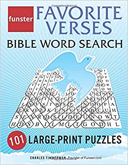 Funster Favorite Verses Bible Word Search - 101 Large-Print Puzzles: Exercise Your Brain, Nourish Your Spirit
