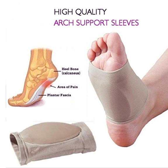 Dongtu Wrap Gel Therapy Anti-Fatigue Massage Insoles Orthotic Arch Support Brace Shoe Cushion Compression Sleeves Insole Nude