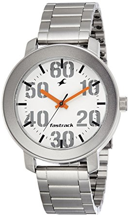 Fastrack Casual Analog White Dial Men's Watch - 3121SM01