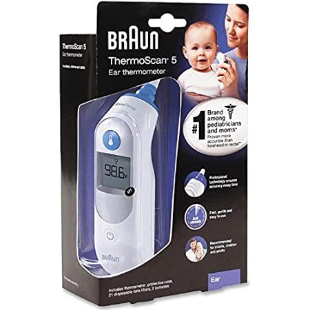 Braun ThermoScan 5 Ear Thermometer - IRT6500 (Pack of 1)